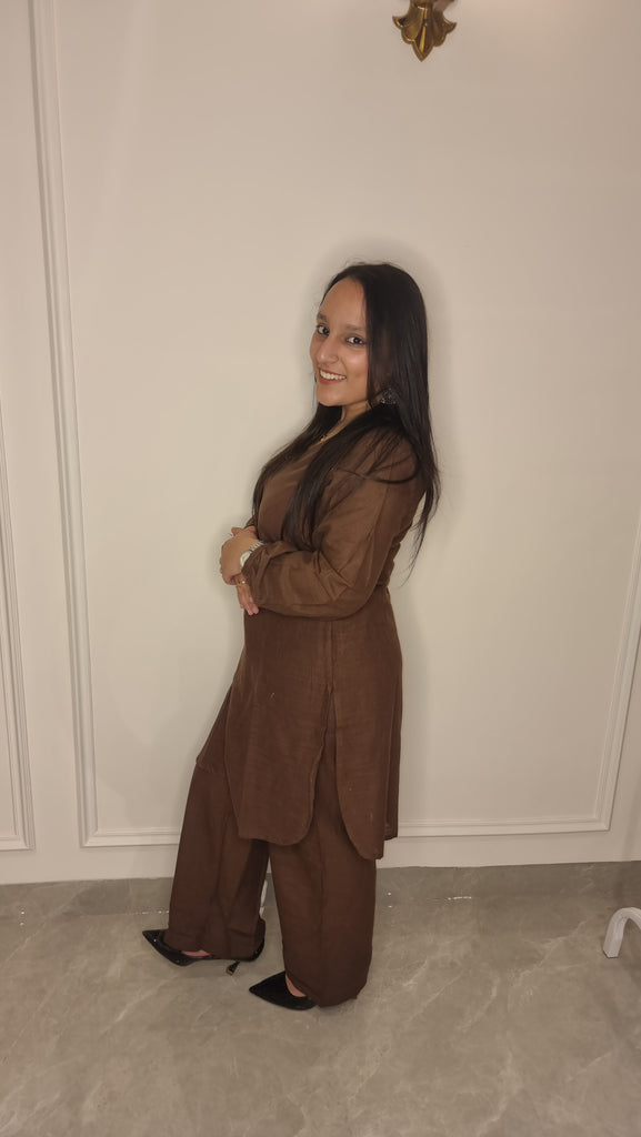 Cocoa Luxe Cord Set