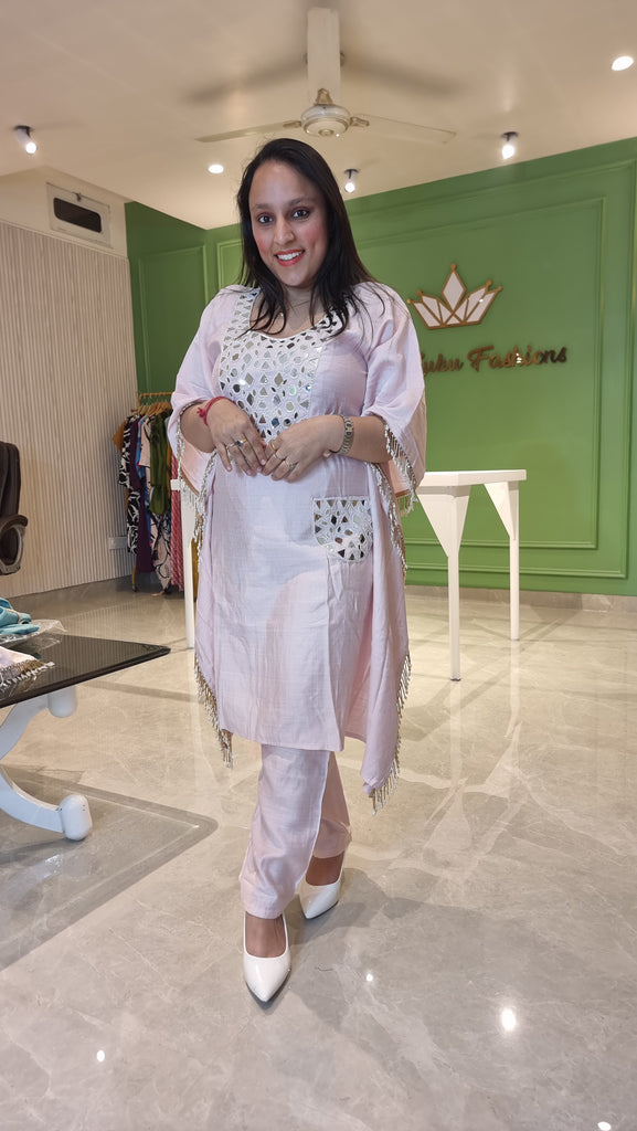 Blush Mirage Kaftan