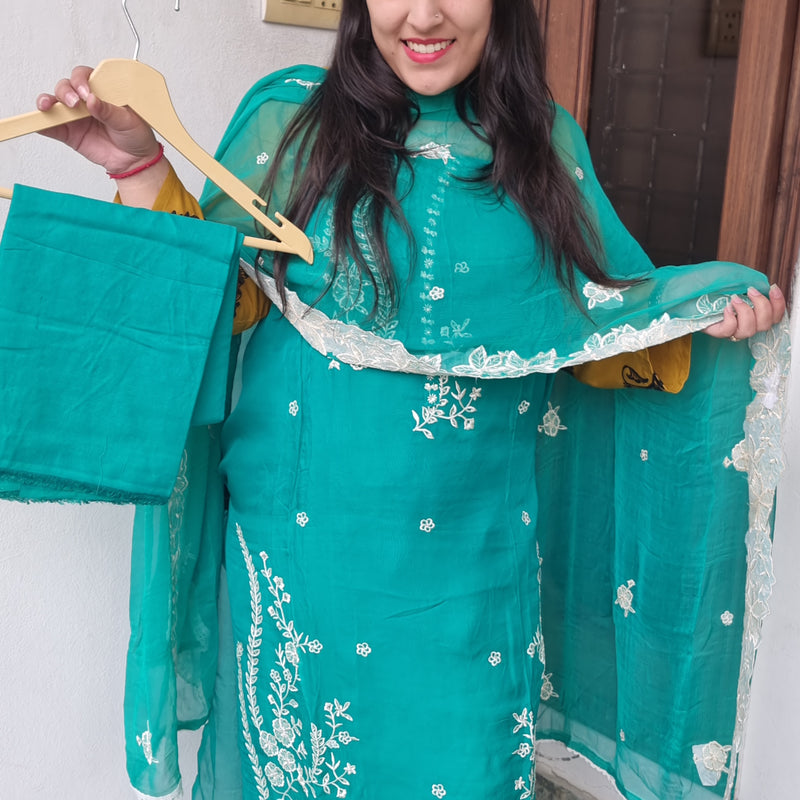 Green Emerald Grace Suit