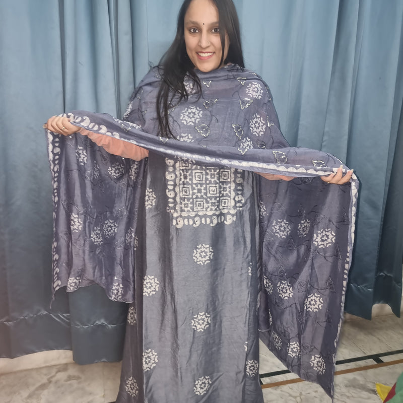 Indigo Bliss Batik print