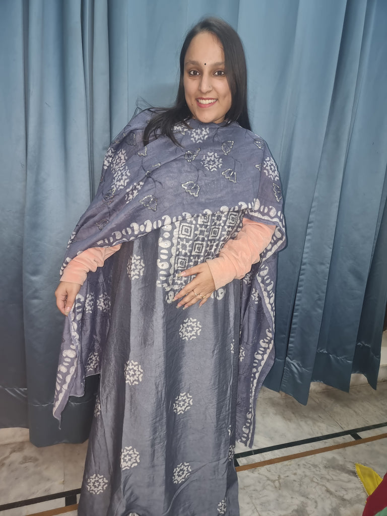 Indigo Bliss Batik print