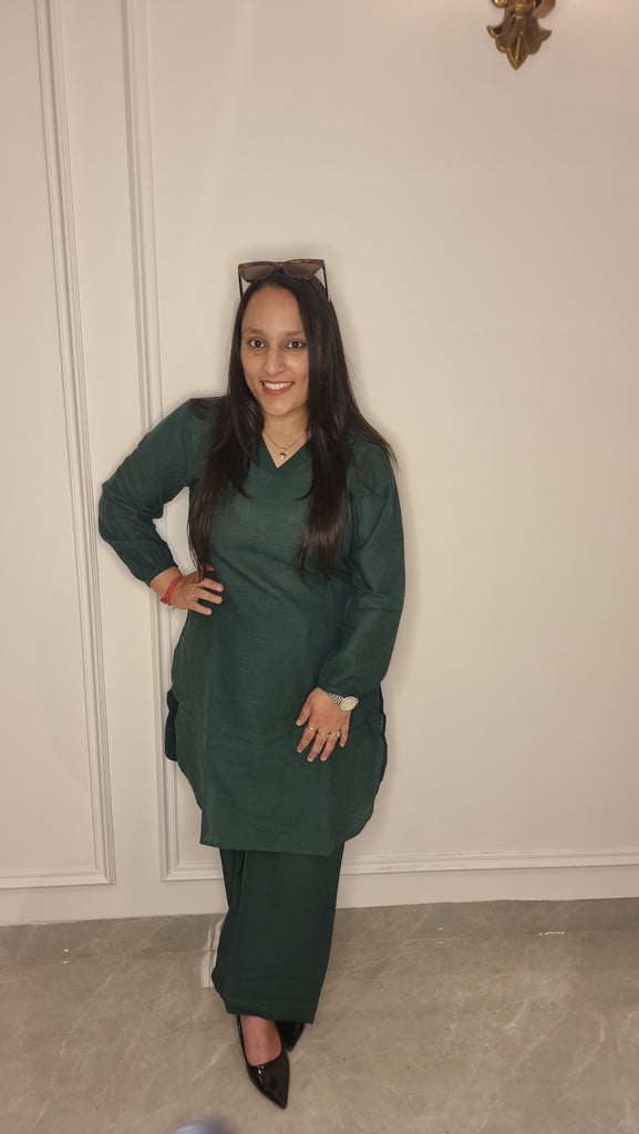 Emerald Elegance Cord Set