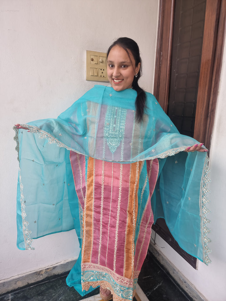 Royal Breeze Embroidered Suit