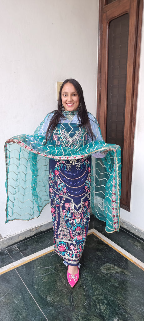 Peacock suit