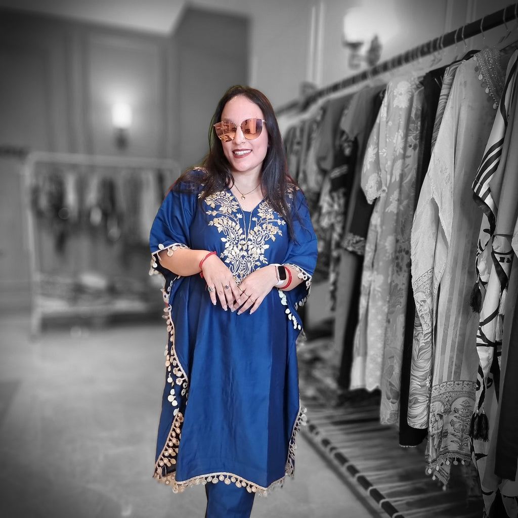 Midnight Elegance Kaftan