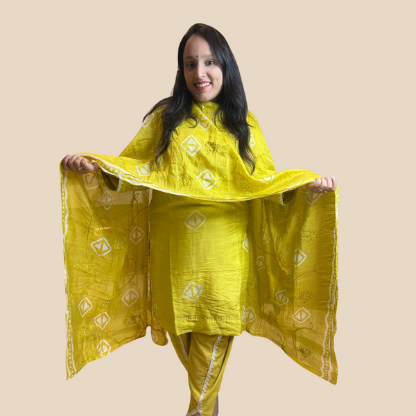 YELLOW COLOR SUIT FOR WOMEN ETHNIC WEAR