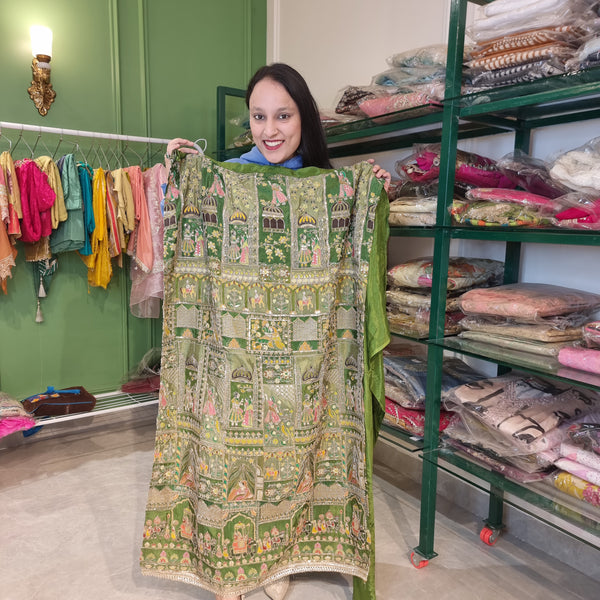 Emerald Darbar Heirloom Suit Set