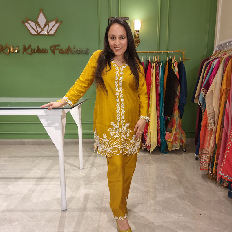 Noor-E-Zar Embroidered Cordset
