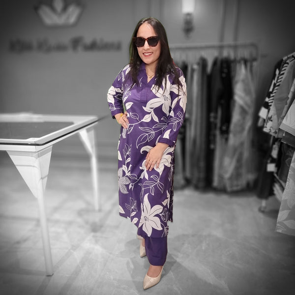 🌸 Floral Breeze Cordset – Cotton Comfort at Its Best! 🌸