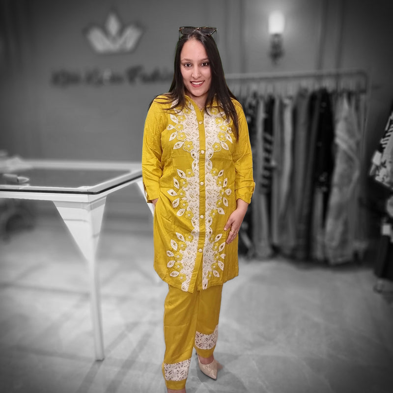 Sunshine Elegance Cotton Cordset