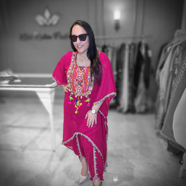 Gulnaar Grace Kaftan Set
