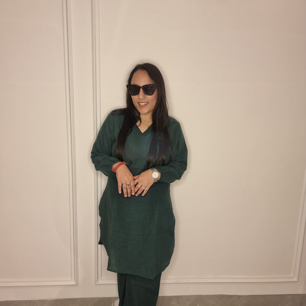 Emerald Elegance Cord Set