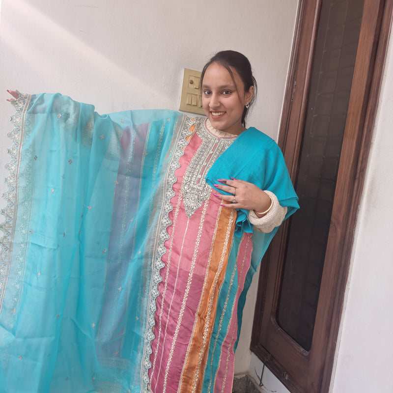 Royal Breeze Embroidered Suit