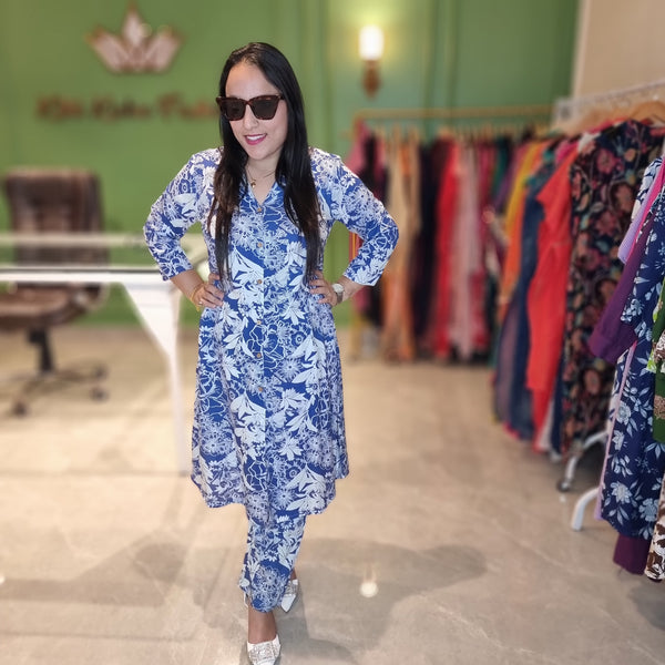 Floral Cotton Cord Set