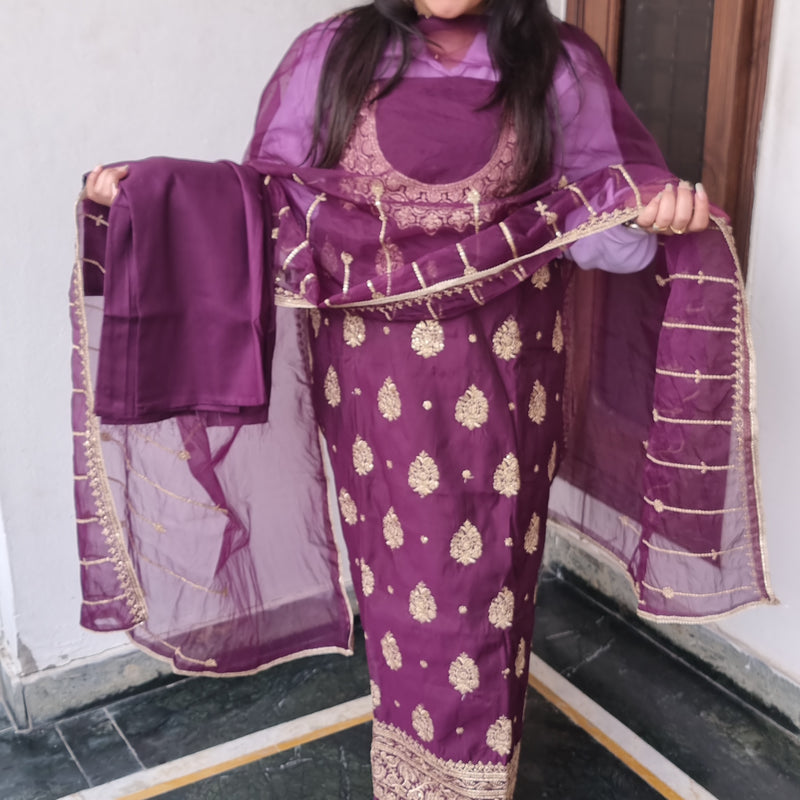 Majestic Plum Luxe Suit