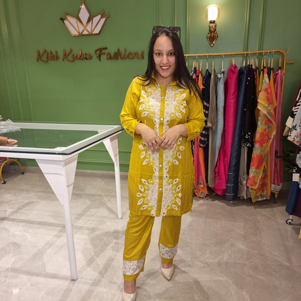 Sunshine Elegance Cotton Cordset