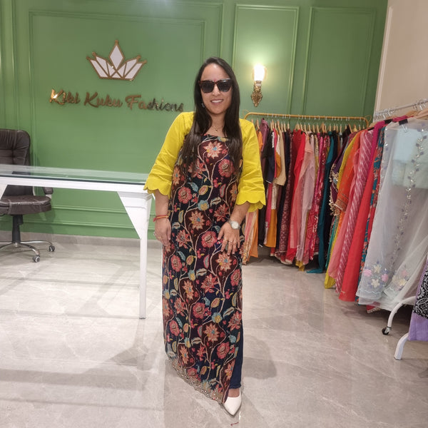 Elegant Floral Partywear