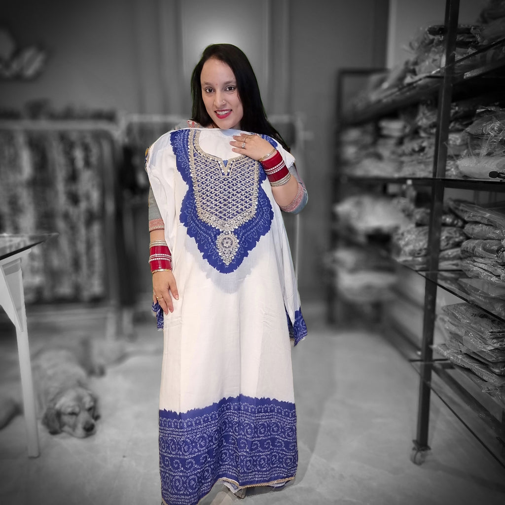 Azure Pearl Elegance Suit