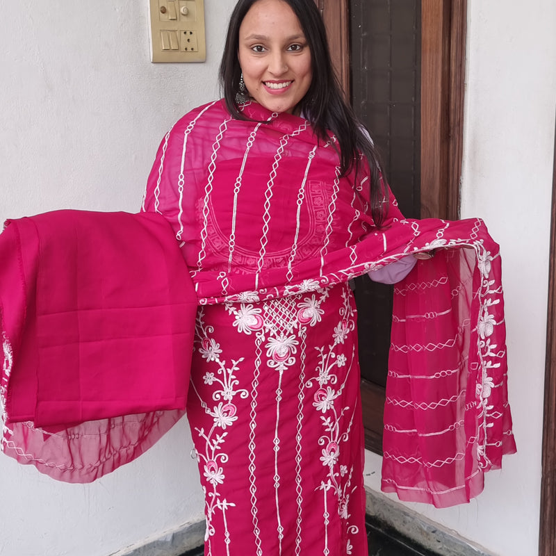 Ruby Grace Embroidered Suit